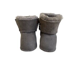 Ugg By The Mugg Shot Baby Booties Gray